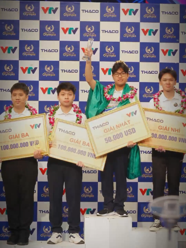 Những cái nhất của 4 thí sinh Chung kết Đường lên đỉnh Olympia 2025, các em đều rất xuất sắc. #xuhuong #duonglendinholympia #olympia #chungketolympia 