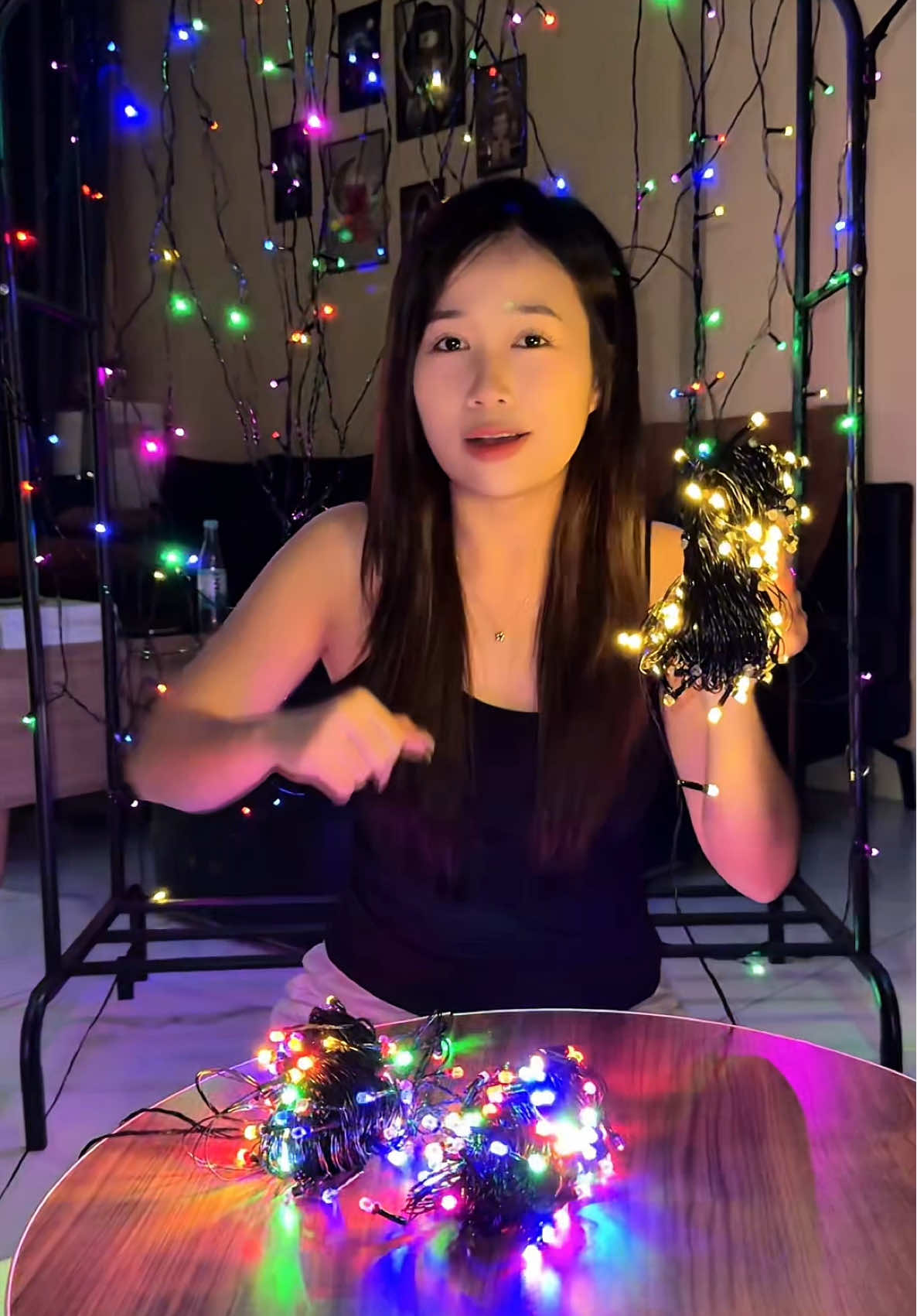 Dây led trang trí ngoài trời cả trong nhà #denled #denledtrangtri #dentrangtri #dayled #dayledtrangtri 