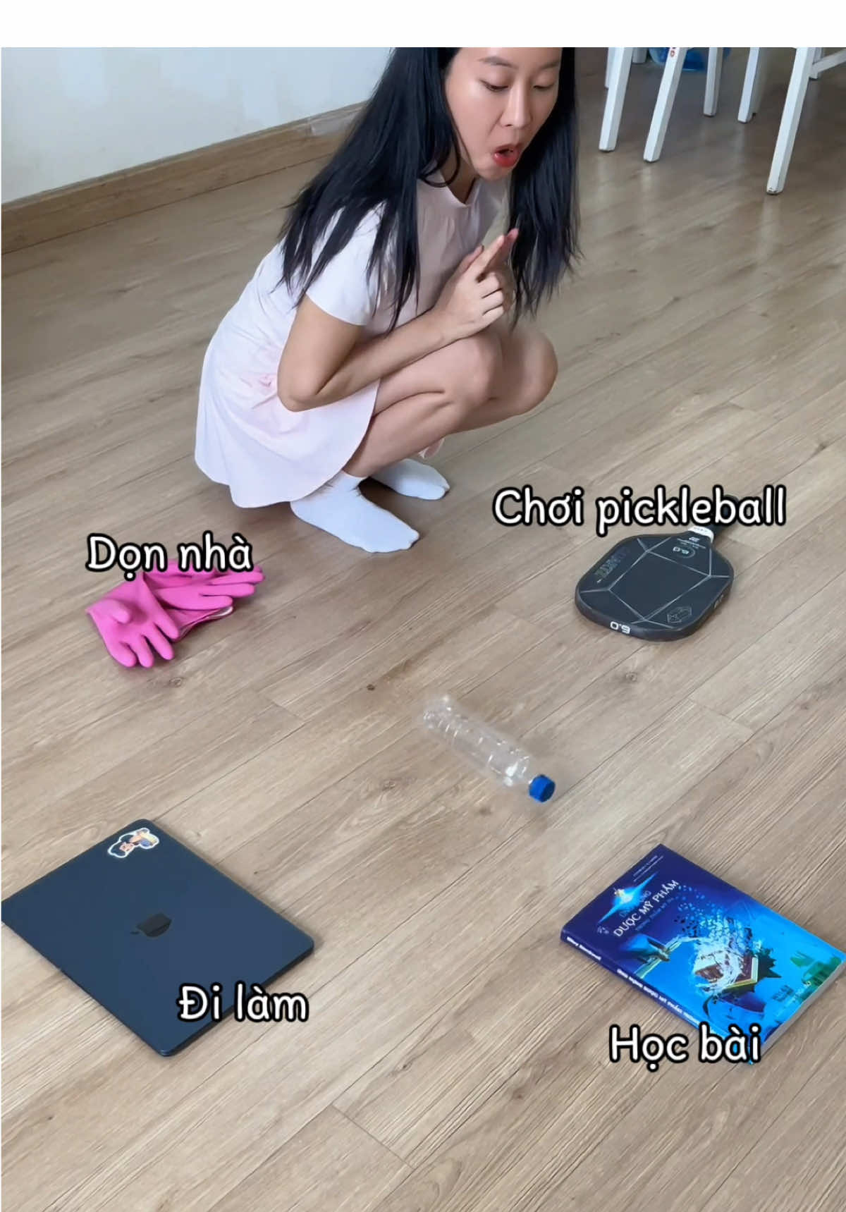 Mới thứ 2 đầu tuần, ko việc gì phải vội 😆 #tuoinhuhoa #pickleball #funny 