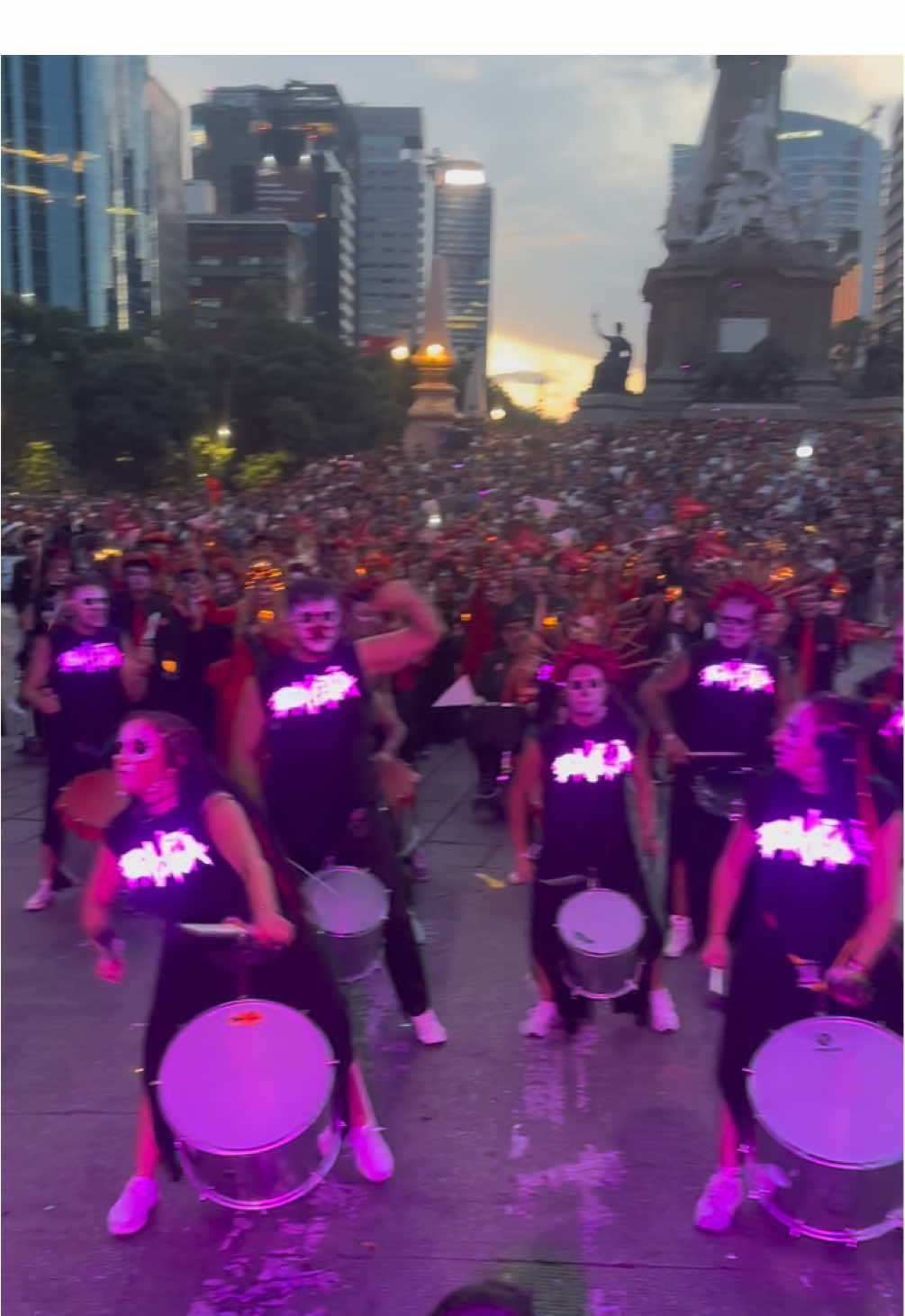 Un pedacito de @Mega Procesión de las Catrinas 