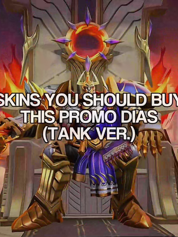 Skins Worth Buying this Promo Dias (Tank Ver.) #MLBB9TH #MLBB #AnniversaryAfterParty #tankmlbb #promodiasmlbb 