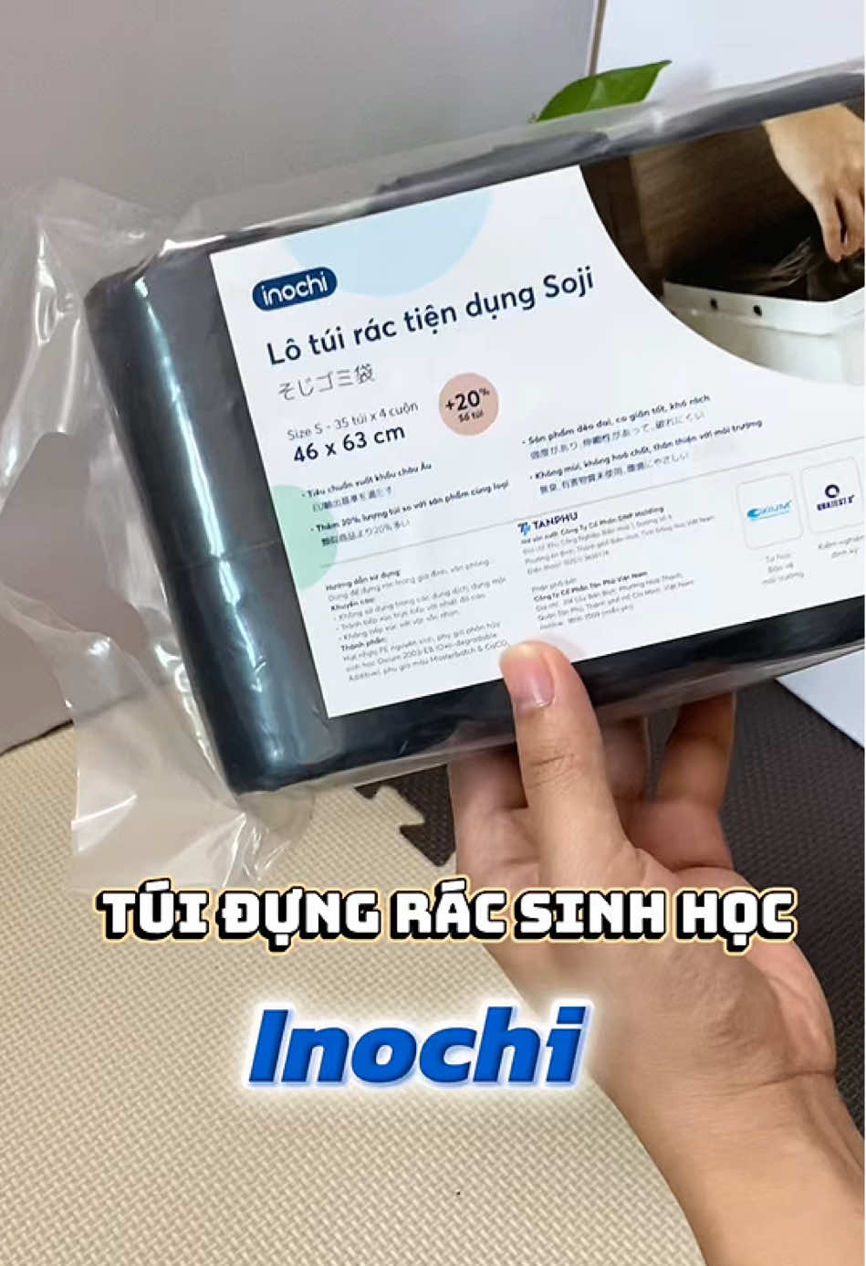 Túi đựng rác tự phân huỷ của Inochi thì quá hot luôn các bác ạ #reviewdogiadung #tuidungrac #tuidungractuphanhuy #fyp #viral 