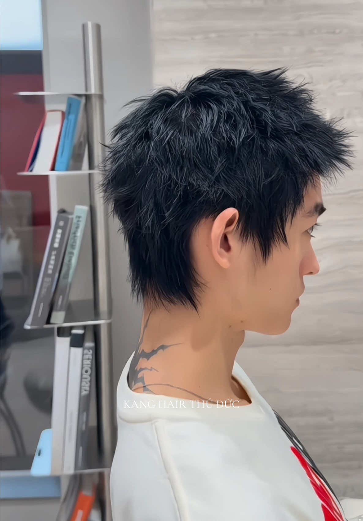 Làm tí style Nhật 🥰 #thuduc #hairstyle #fyp #tocnamdep #kanghairthuduc 