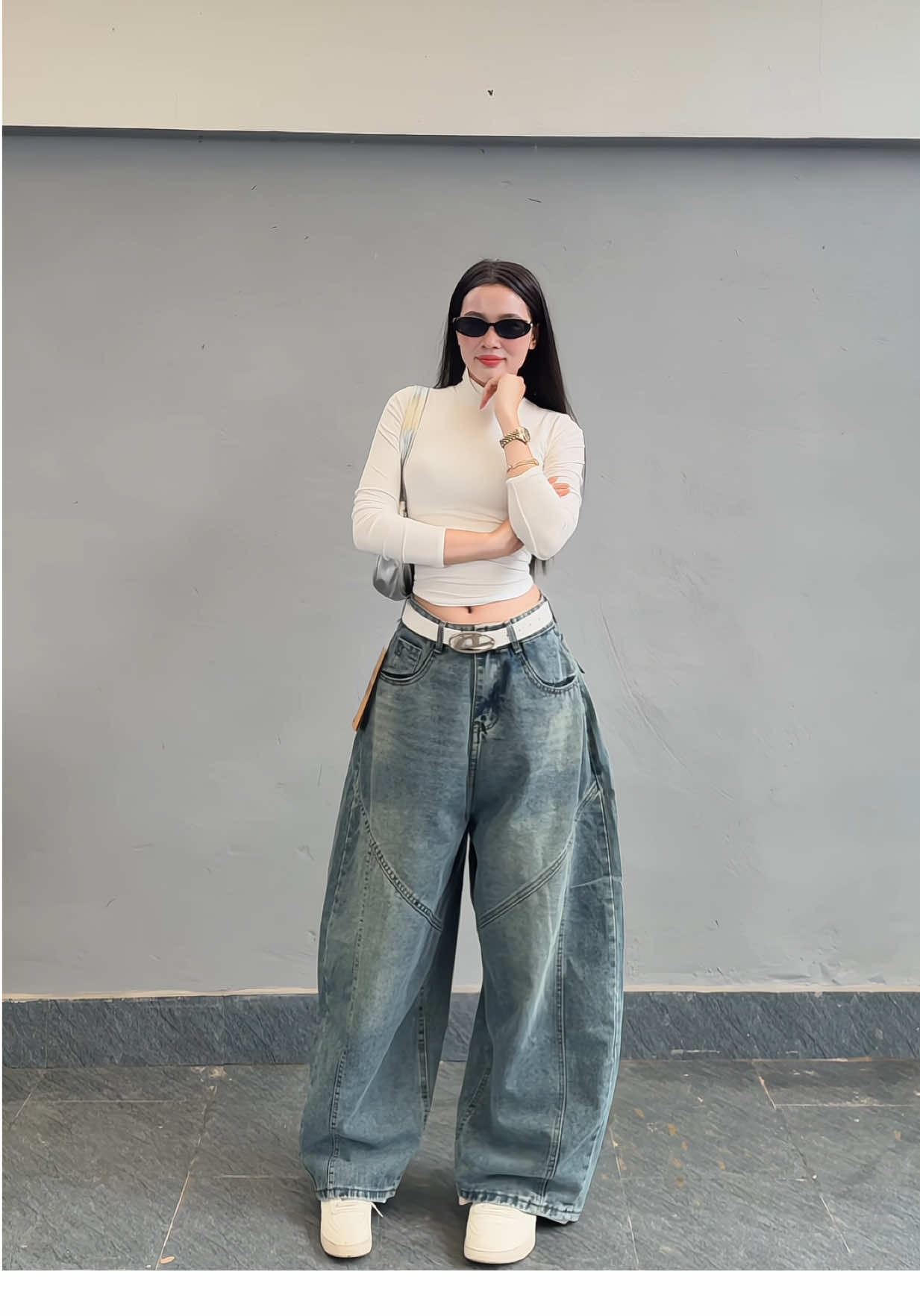 Quần ống Cong Túi nắp mẫu mới cho mí bà đâyy💁‍♀️💁‍♀️ #viral #jeans #xuhuongtiktokkk #outfitideas #trending 