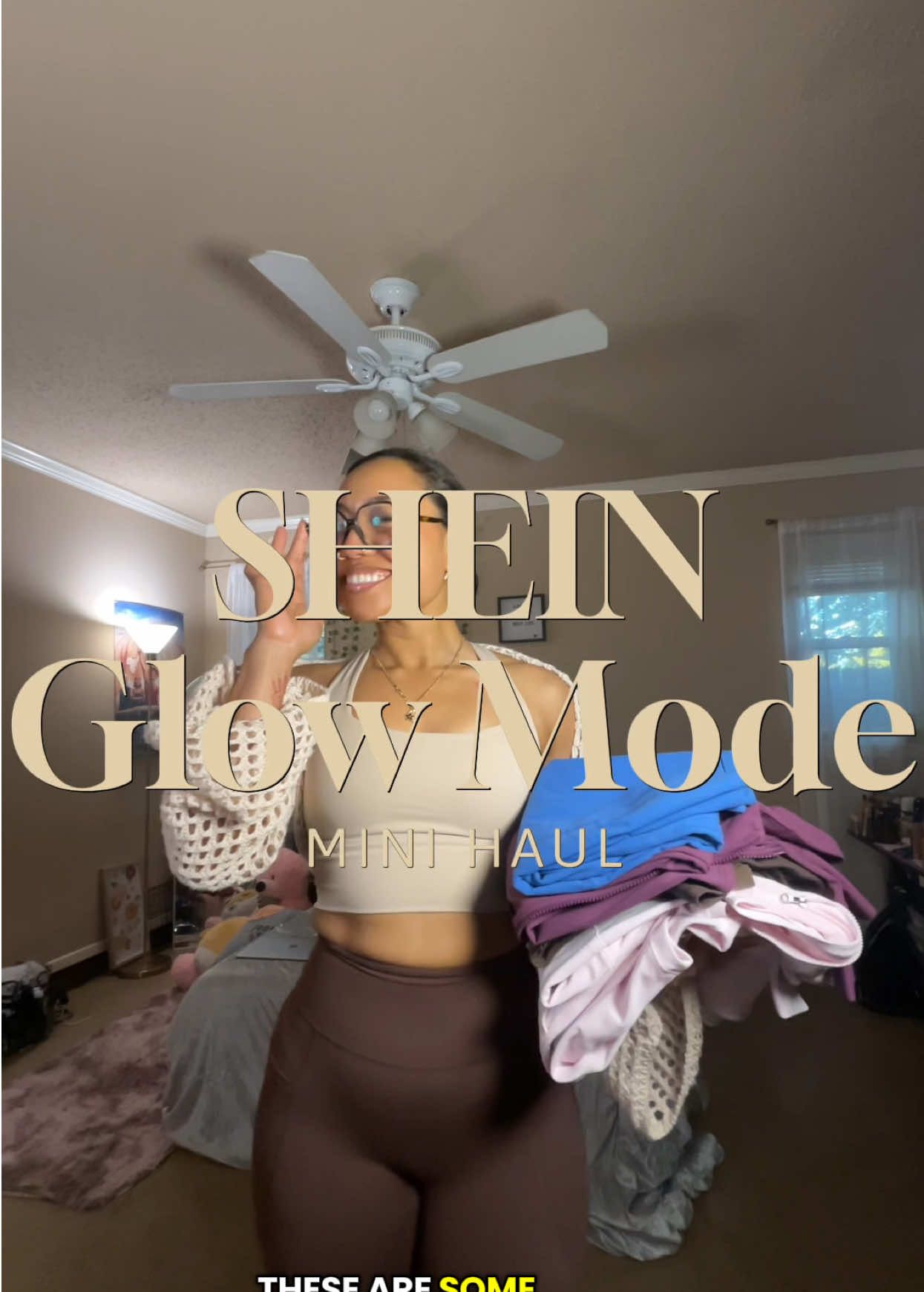 @Glowmode @GlowmodeUS Thank you guys for sending these 🫶🏽✨ I love all of them I’m not even lying.  I’m glad they all fit me perfectly ☺️. Let me know if y’all want the links 🔗  . . #glowmode #sheinglowmode #gymfits #gymhaul #gymfits 