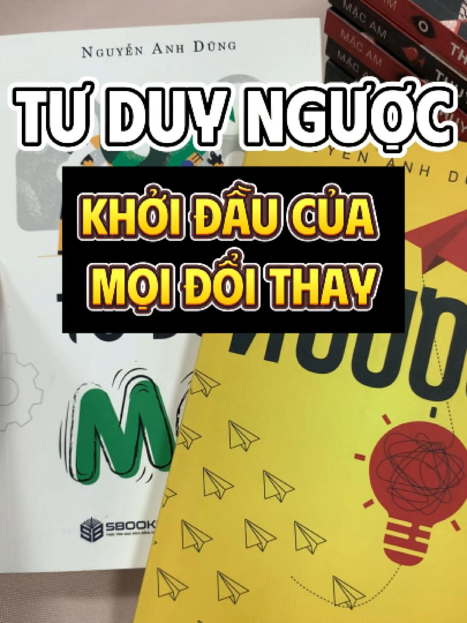 Ai cũng đi theo lối mòn, nhưng người dám đi ngược mới là người mở ra con đường mới #sbooks #BookTok #sachhay