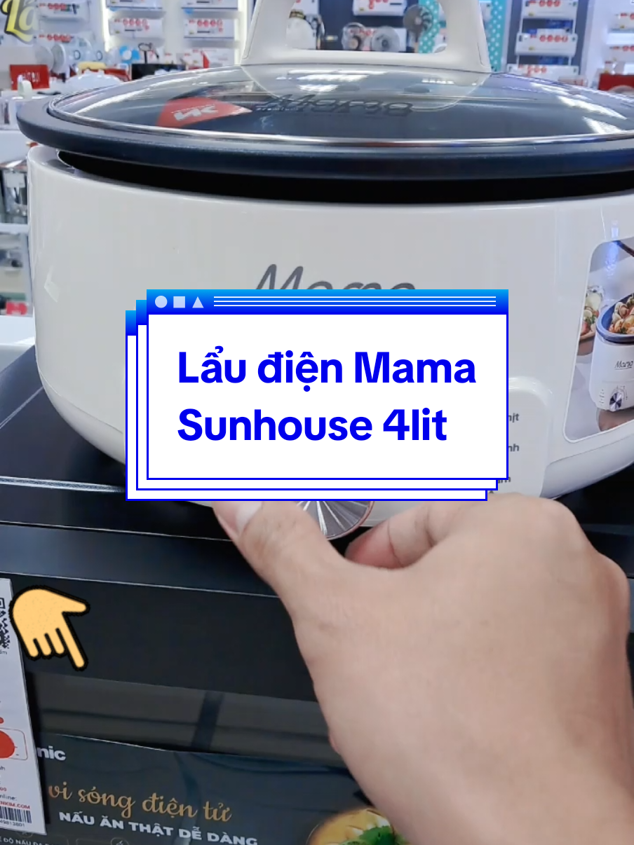Nồi lẩu điện 4lit Mama Sunhouse SHD4548#xuhuong#nồi lẩu điện#tiktok#