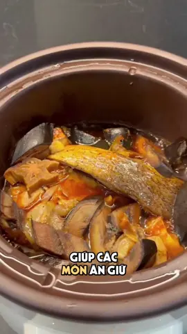 Nồi nấu chậm gốm tử sa, tín đồ mê đồ kho không thể bỏ qua em nồi này đâu ạ , săn ngay nha #xuhuong #muataitiktok #mamajia #noinaucham #noinauchamunie 