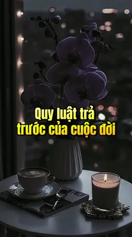 Quy luật trả trước của cuộc đời. #sachhay #caunoihay #truyetlycuocsong #caunoihaymoingay🍀🍀 