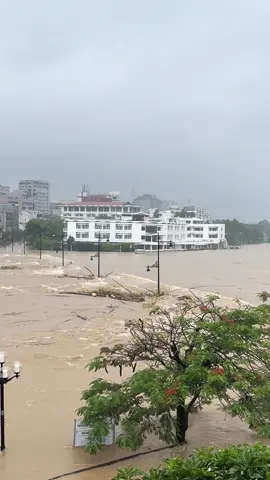 Nước sông chảy cở này.. Nước sắp chạm cầu trường tiền luôn.. 😟😟😟 📍 sông Như Ý - Sông Hương #75huế❤️ #huế #viraltiktok  #lgbt🏳️‍🌈 #lgbt🌈 