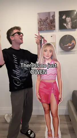Idk what I am with no Sabrina #sabrinacarpenter #OWEN #barbieandken #duo #fyp 