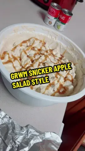 #CapCut GRWM for Church Potluck Snicker Apple Salad Style 🤤😍 #snickersfixtheworld #apple 