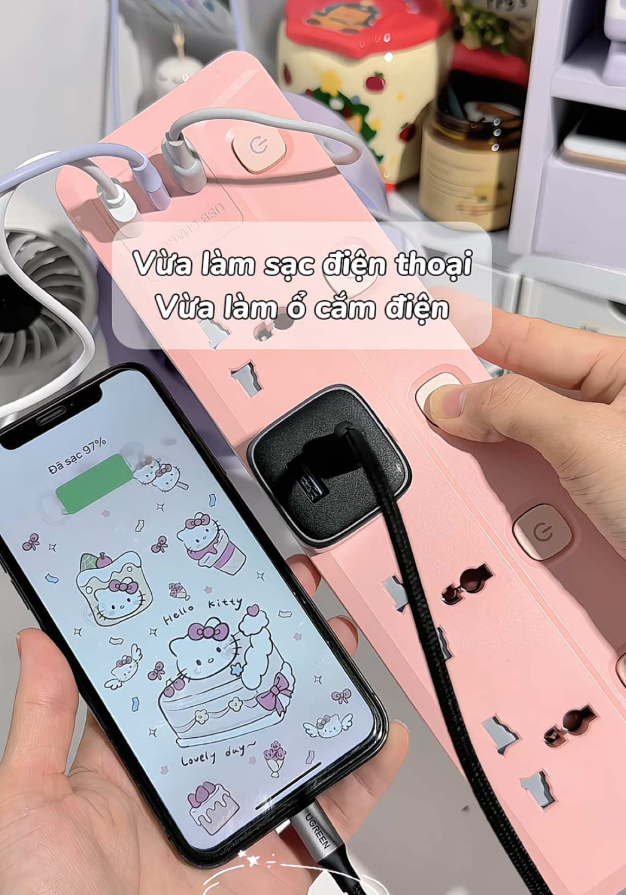 Vừa sạc đt vừa có ổ cắm điện, Tiện quá luôn gòi ha ✨ #deli #ocamdien #ocamdiendanang #ocamdienthongminh #ocamdiendeli  @Mee Unbox Nè  @Mee Unbox Nè  @Mee Unbox Nè 