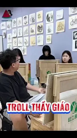 P1 Lớp học vẽ vui nhộn #xuhuong #nhimxu 