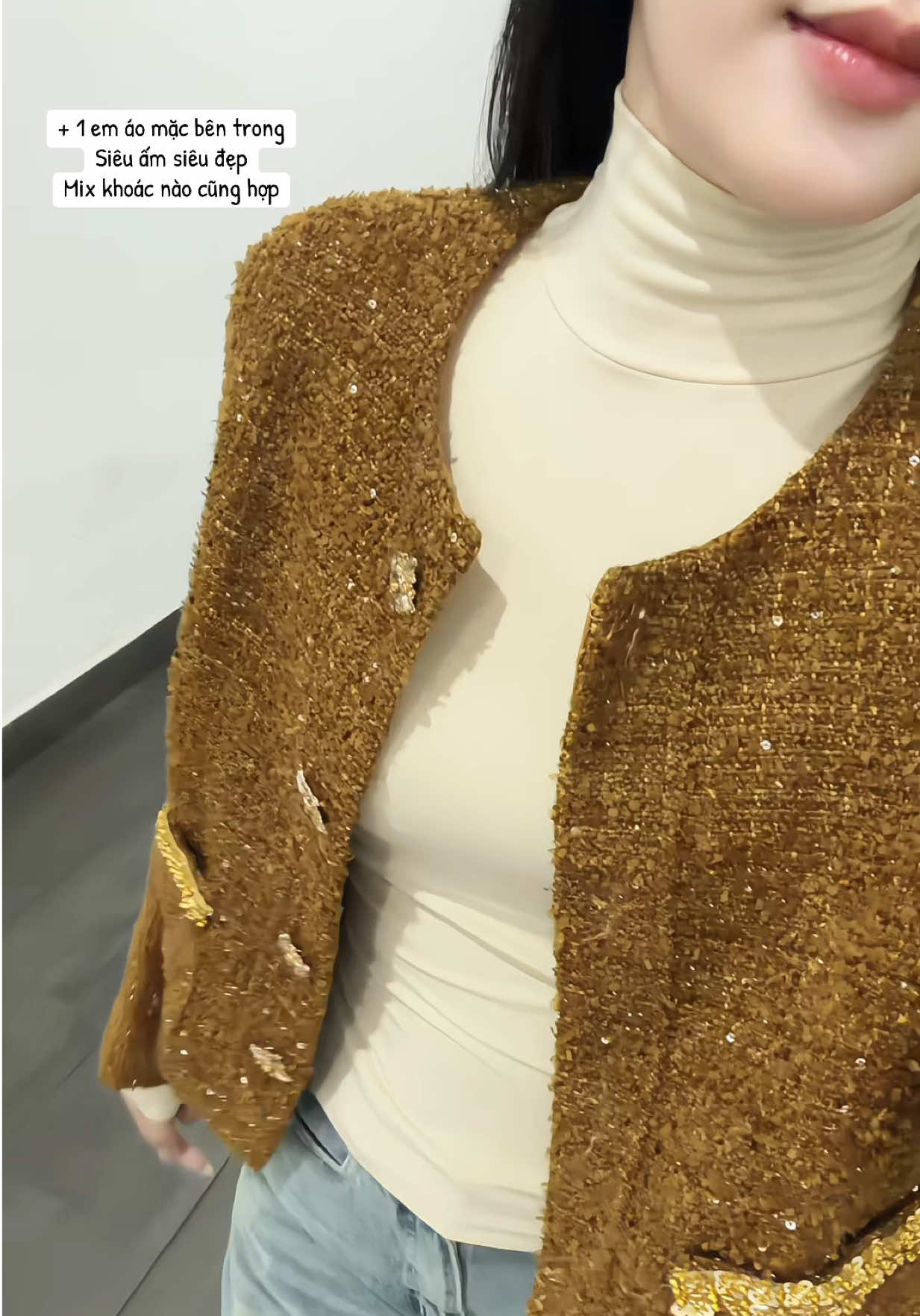 Màu kem nha mấy bà ơi #aogiunhiet  #thoitrang #viralvideo 