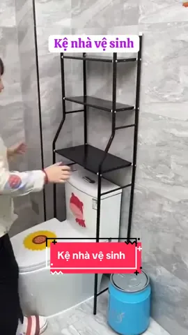 Kệ nhà vệ sinh #giadungtienich #giadung #kenhatam #kenhavesinh 