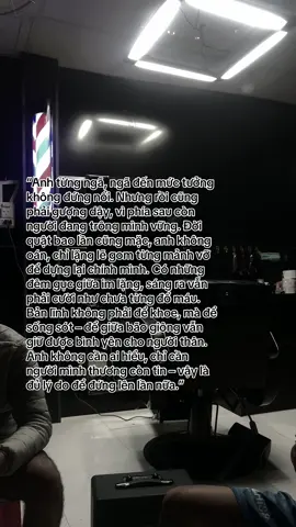 “Có những vết thương không bao giờ lành, nhưng anh học được cách sống chung với nó và vẫn mỉm cười.”#fyp#capchat #xhuongtiktok 