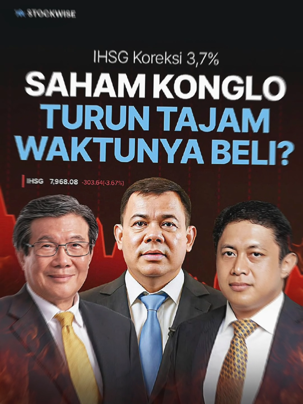 ketua kena bantai market😭😭 #andryhakim #stockwise #ihsg #marketmerah #merahberani 