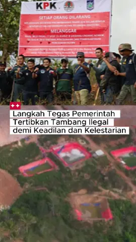 Langkah tegas pemerintah tertibkan tambang ilegal demi keadilan dan kelestarian #beritatiktok #tambang #ilegal 