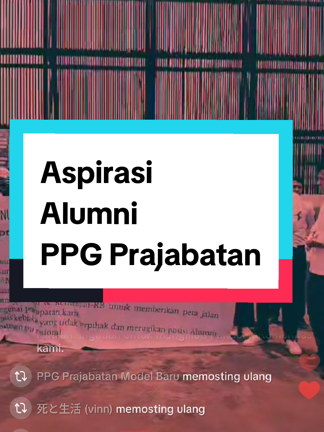 Aspirasi Alumni PPG Prajabatan @PPG Kemendikdasmen  Di Depan Gedung MPR DPR Senin, 27 Oktober 2025 #ppgprajabatan2022  #ppgprajabatan2023  #ppgprajabatan2024 