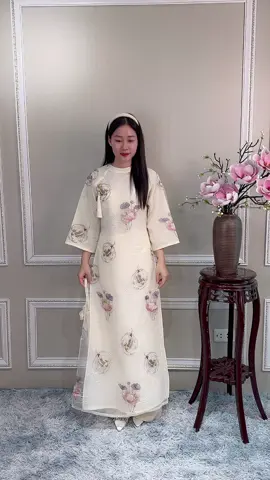 Áo dài cho các nàng  lên đồ #aodai #aodainu #aodaicachtan #fyp #xuhuong 