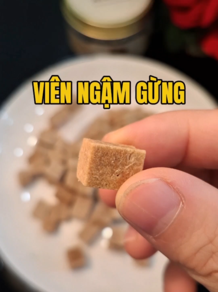 Viên gừng ngậm An Khương #vienngamgungkyson #vienngamgung #thomtranreview 
