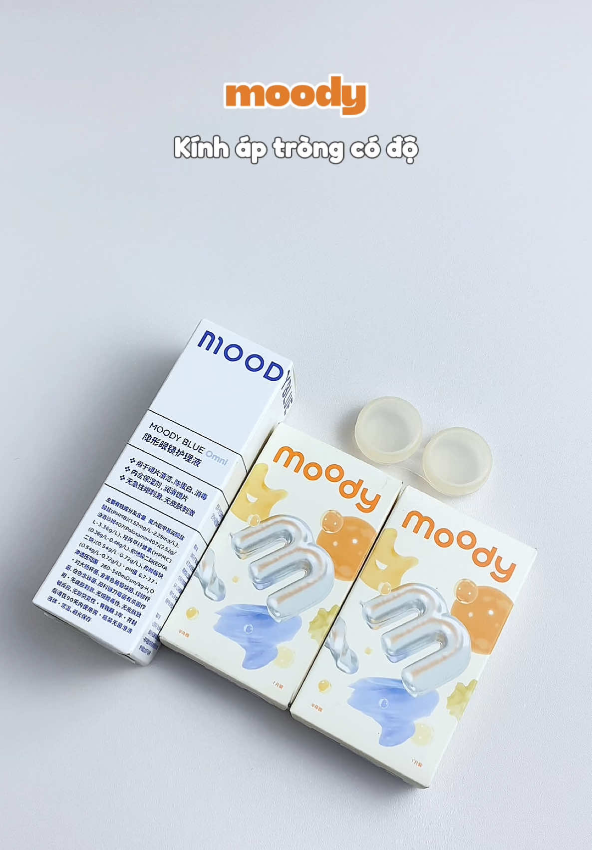 Kính áp tròng có độ #moody #kinhaptrong #review 