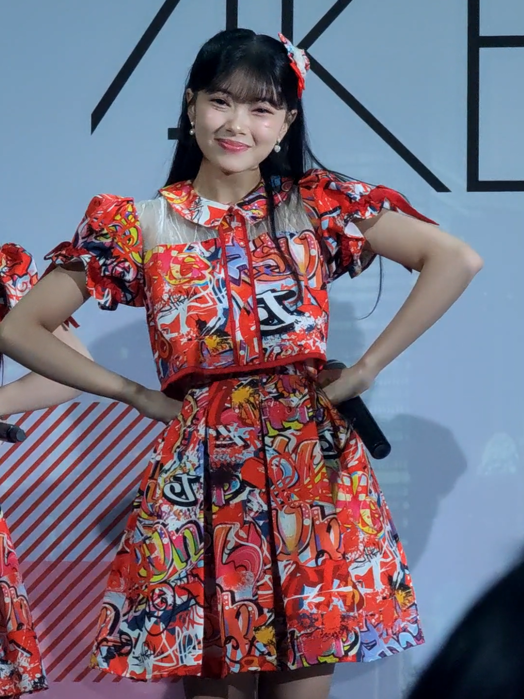 Fancam @fionyjkt48 at AKB48 2nd Fan Meeting in Jakarta (26.10.2025) Ponytail to Shushu - JKT48 & AKB48 #akb48 #jkt48 #fionyjkt48 @symfiony 