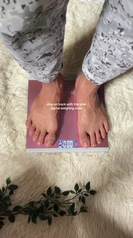 stay on track with this pink  digital weighing scale! #weighingscale #weighingscales  #digitalweighingscale #fypシ゚ #fyp 