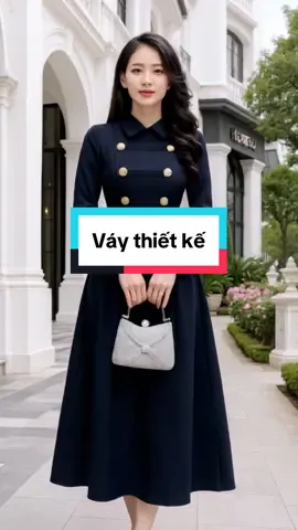 Váy thiết kế#xuhuong #viral #thoitrangnu #vaythietke #vayxinh 