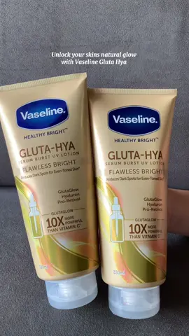 Unlock your skin’s natural glow with Vaseline Gluta Hya! #new #affiliatemarketing #trending #foryou #vaseline 