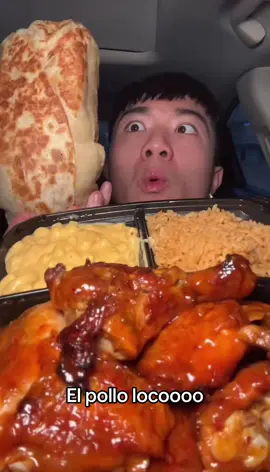 El pollo loco is underrated🔥🔥 #mukbang #fyp #viral #food #mexicanfood 