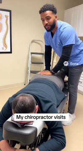 My chiropractor visits #fyp 
