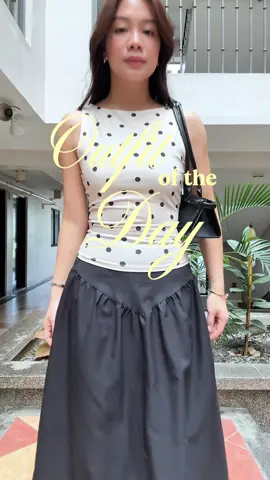 polka & a skirt and i’m good to go 