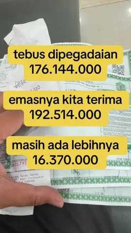 terima emas dengan harga tinggi #emas #gold #gadaiemas #pegadaian #fyp 