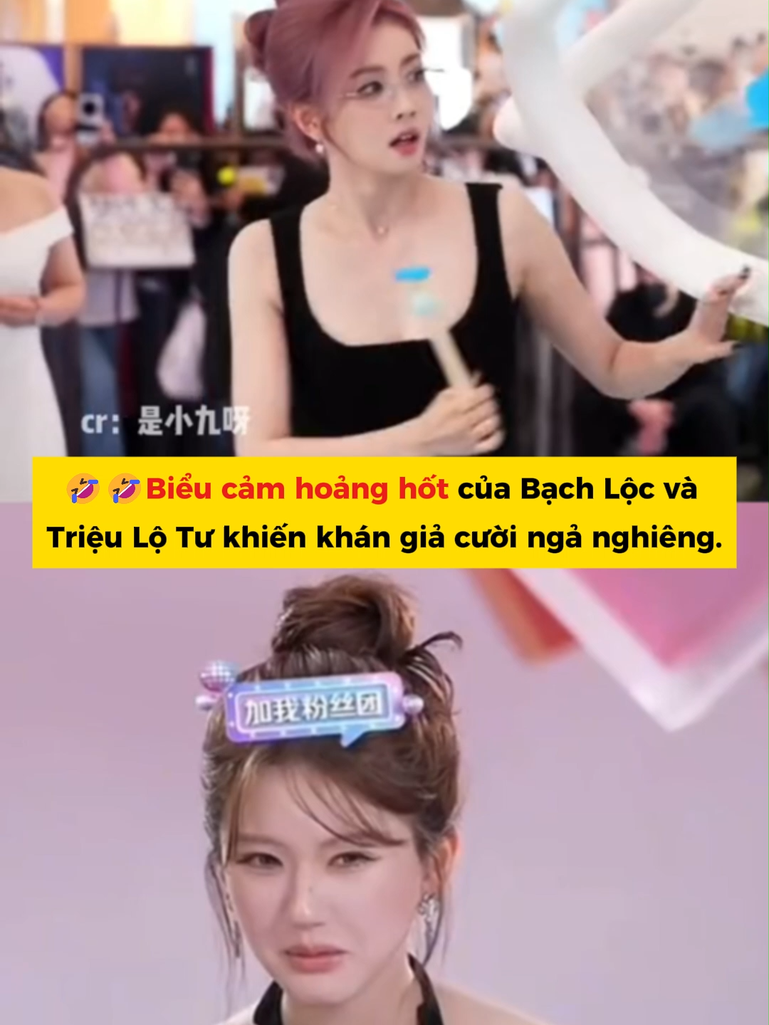 Nhìn 2 mẻ hoảng hốt mà cười xỉu, đáng iu gì đâu áaa~ #homnaybanxemgi? #giaitritiktok #viral #visual #cbiz #xuhuong #trieulotu_zhaolusi