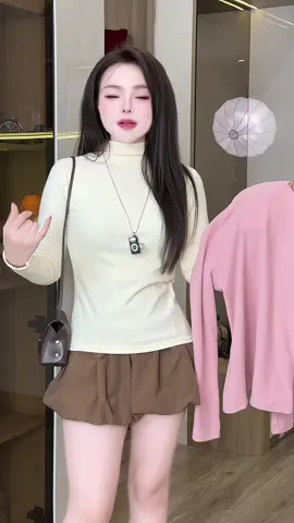 Áo giữ nhiệt lông thỏ cổ 3p  giá rẻ siu ưng cho các nàng nhà mình ##aogiunhiet##thuntam##aothunnu##aolennu##aolen