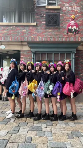 みんなでセサミストリートになったよ🌈#秋のお出かけキャンペーン #jk #修学旅行 #セサミストリート 