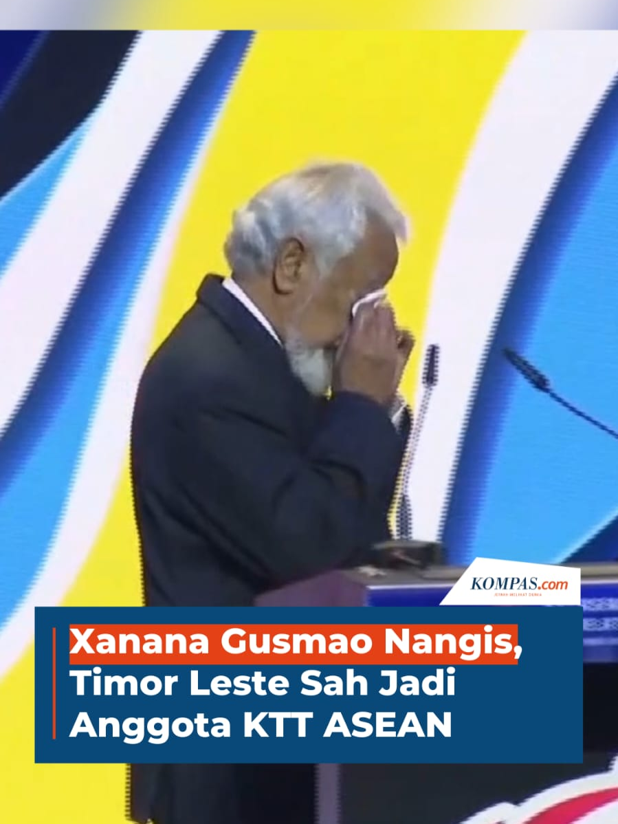 Setelah penantian panjang selama 14 tahun, Timor Leste akhirnya resmi menjadi anggota ke-11 ASEAN pada Minggu (26/10/2025).  Momen bersejarah itu berlangsung haru ketika Perdana Menteri Xanana Gusmao meneteskan air mata di KTT ASEAN Kuala Lumpur, menyaksikan bendera negaranya berkibar sejajar dengan negara Asia Tenggara lainnya. Penulis: Aditya Jaya Iswara  Kreatif: Safira Nurulita Produser: Elizabeth Ayudya Ratna Rininta `#TimorLeste #KTTASEAN #Malaysia #Global ##Read