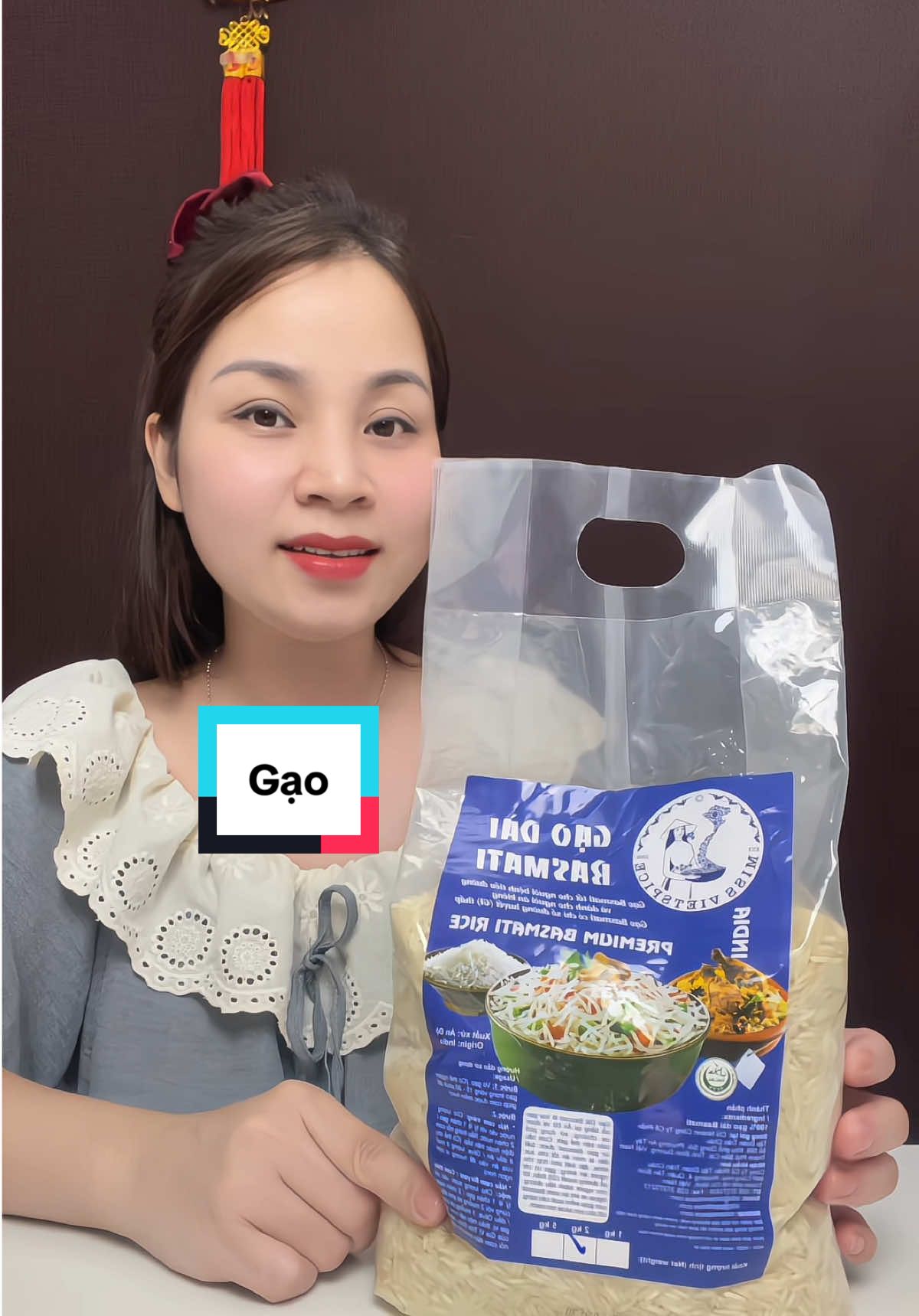Gạo dài basmati Ấn Độ #xuhuong #doan #gaodai #gaoando #gaodaibasmati 