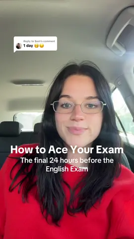 Replying to @$ash  Rumor has it the English exam is in 1 day…  #vce #studytok #englishexam #atar #medstudent 