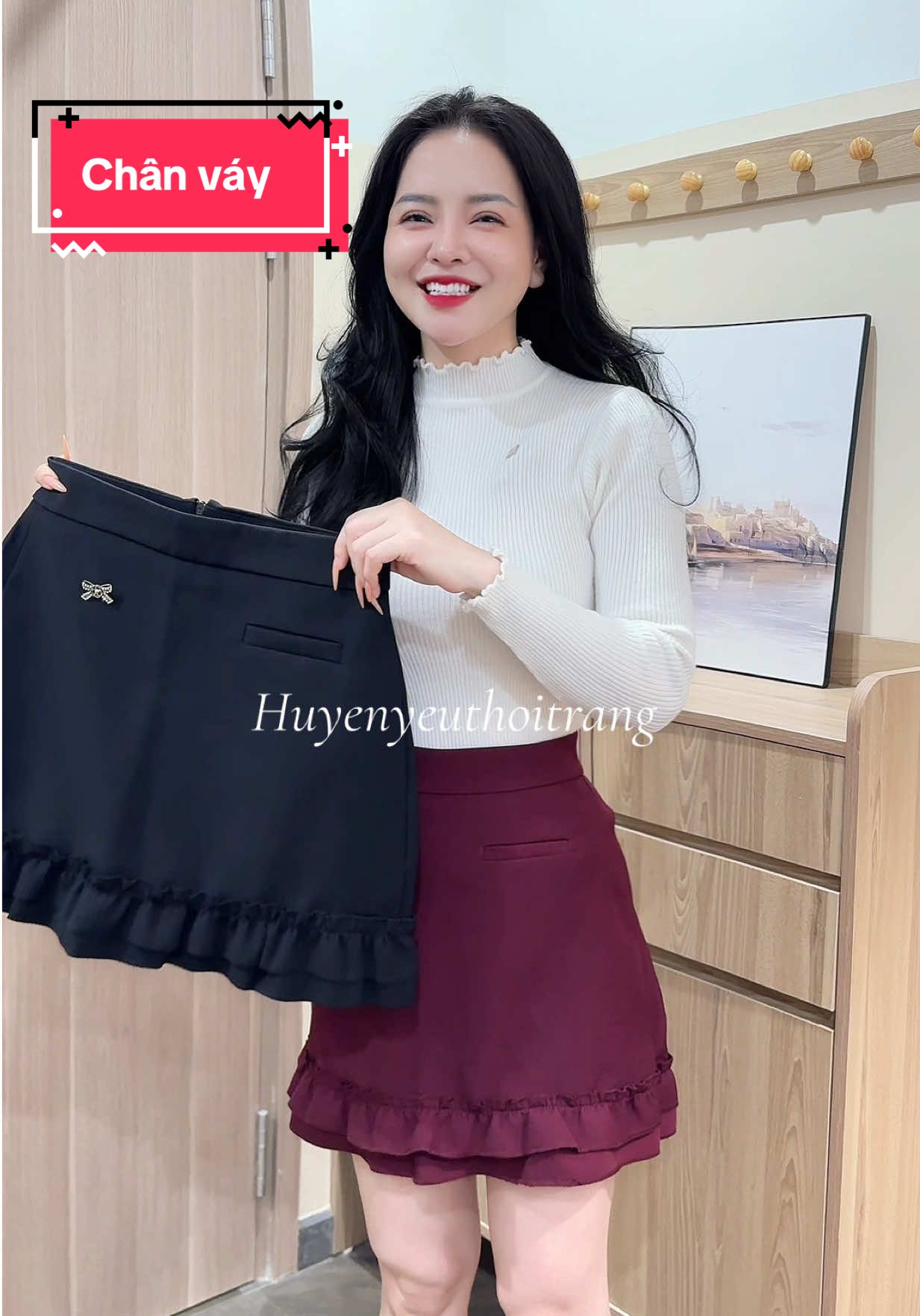 Chân váy xinh #xuhuong #chanvay 