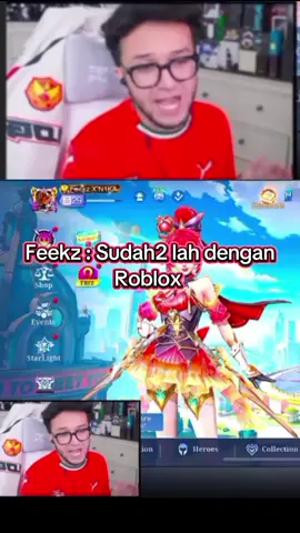 Feekz : Game terpaling best mobile legend, sudah2lah dengan roblox. #MLBB9TH #MLBB 