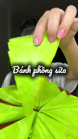 Bánh phồng sữa ăn mê thật sự, đúng đặc sản bến tre thơm lắm mùi dừa #melinhvacherry #banhphongsuanhonhoang 