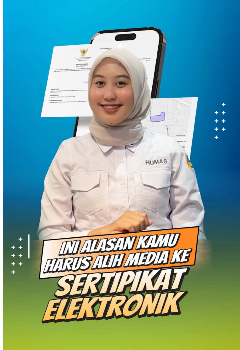 Halo #SobATRBPN, Kementerian ATR/BPN resmi menerbitkan sertipikat tanah menjadi sertipikat elektronik. Kenapa kamu harus alih media ke sertipikat elektronik? Simak penjelasannya lewat video berikut ya, Sob! #IndonesiaLengkap #ATRBPNKiniLebihBaik #ATRBPNMajudanModern #MelayaniProfesionalTerpercaya