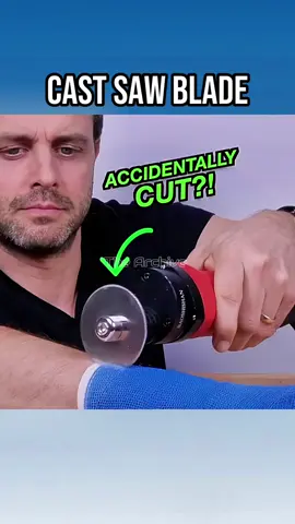 Why This Cast Saw Can t Cut Your Skin 🤯  #castsaw #castremoval #orthopedics #medicaltool