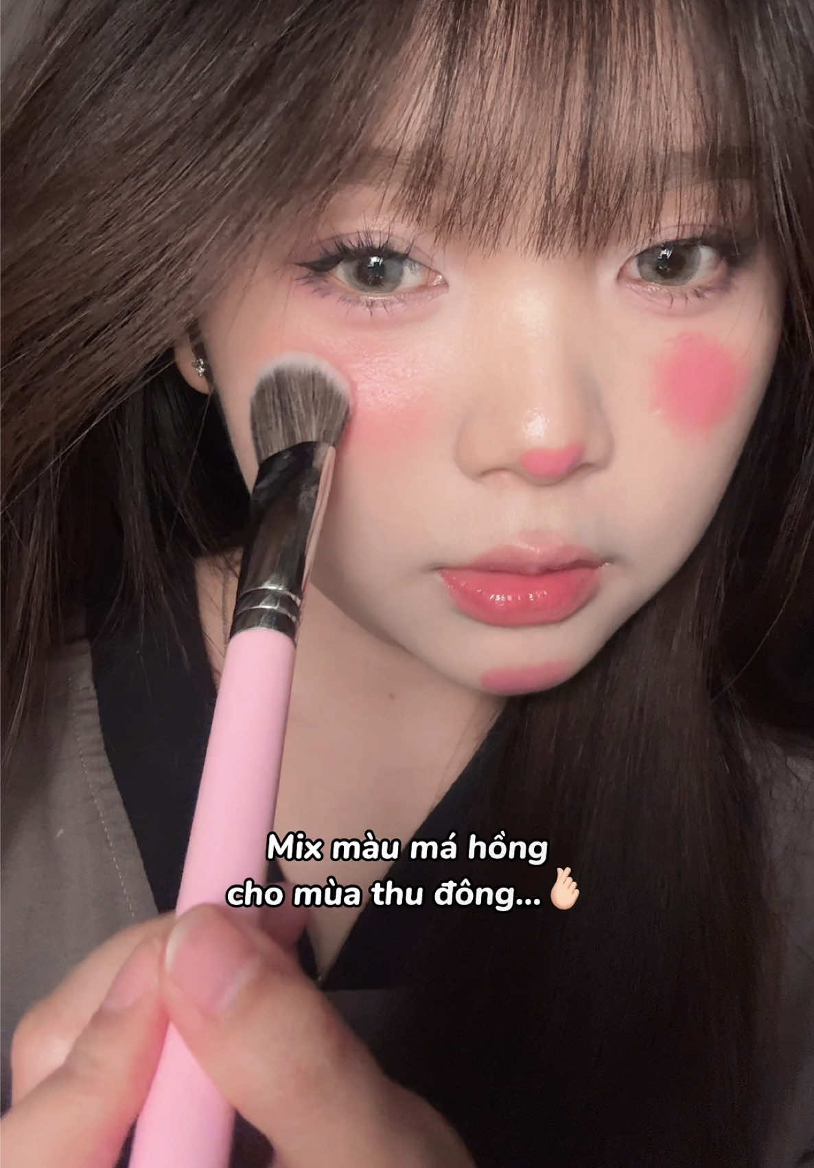 Mix má hồng kem nò #goclamdep #mahong #ofelia 