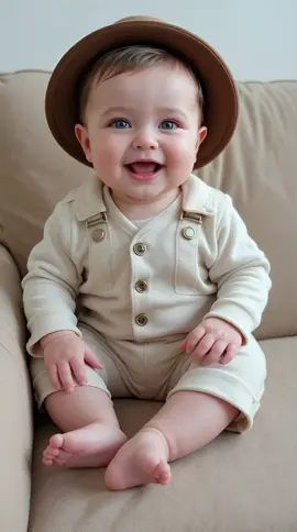Baby says baba papa 😂  #BabyExpressions#sweetmoments#babylovers#innocentlooking#luckybaba 