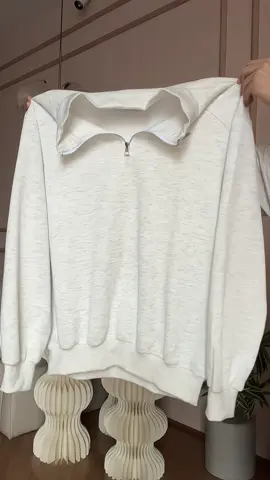 Áo Sweater cổ zip #julido #xuhuong #aosweater #macdepmoingay #fyp 