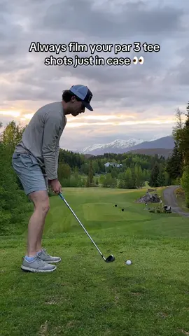 Gotta film just in case #golf #golftok #golftiktok #fyp (Via @dylanoudgolf)